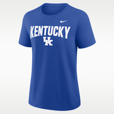 Kentucky Script Mantra Logo Women's Nike College T-Shirt. Nike.com
